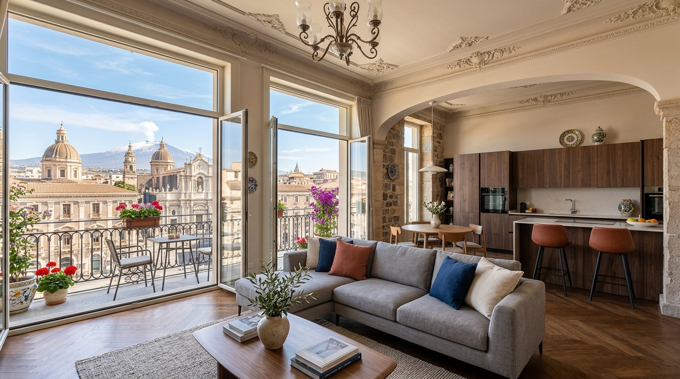 Historic centre apartment in Eastern Sicily