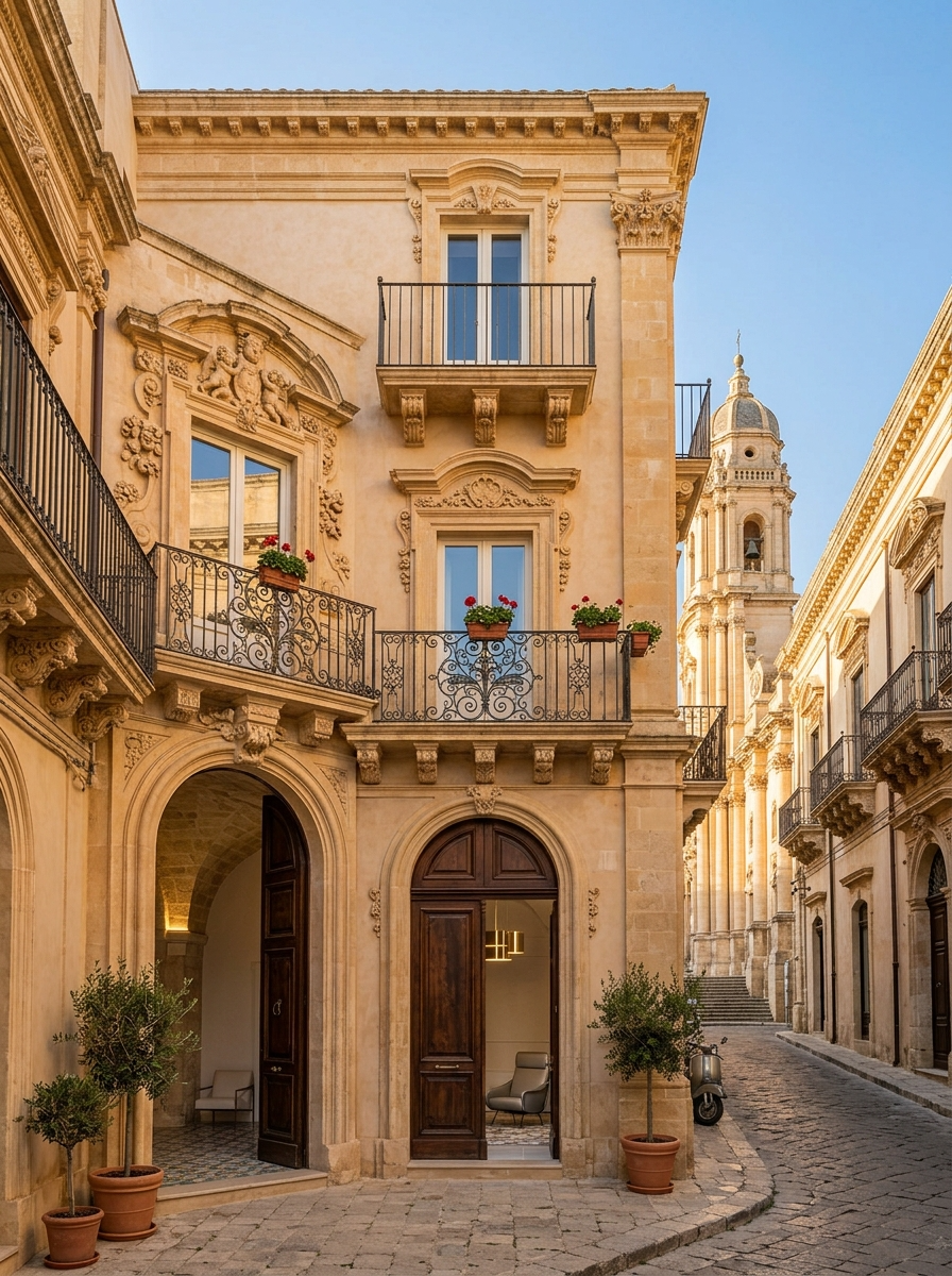 Renovated townhouse in baroque town South-Eastern Sicily